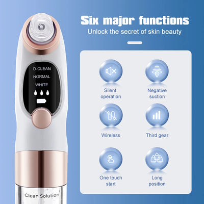 Electric Bubble Blackhead Remover Vacuum