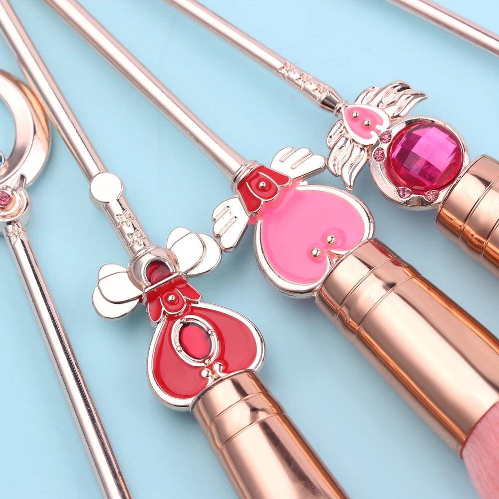 Sailor Moon Makeup Brushes Figure