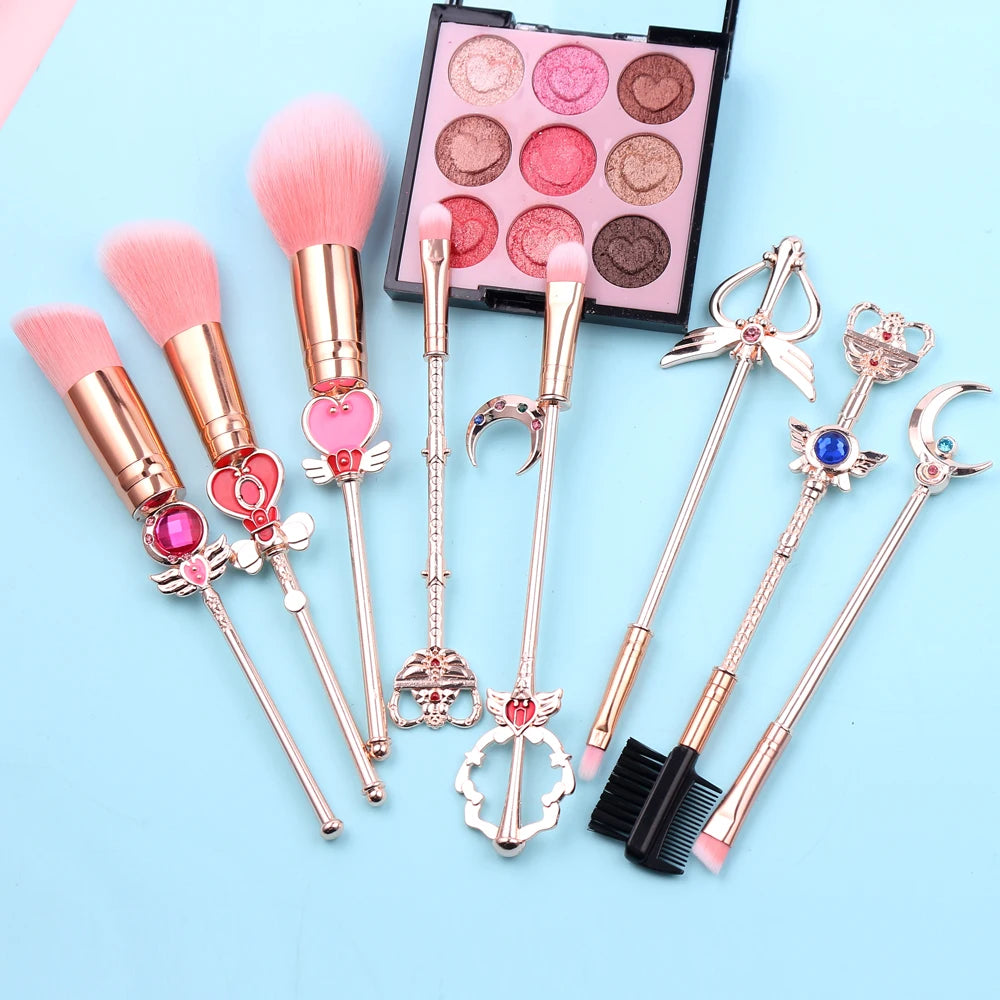 Sailor Moon Makeup Brushes Figure