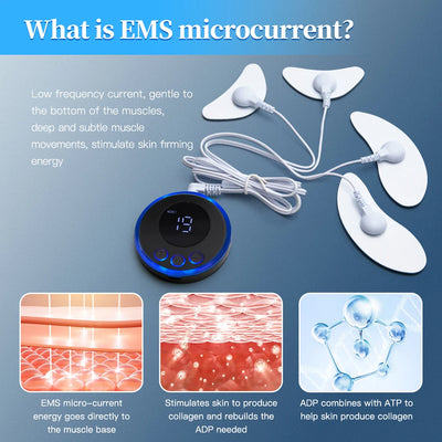 EMS Face Lifting Massage Microcurrent Face