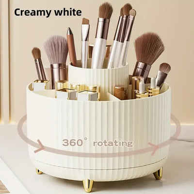 Rotating  Makeup Brushes Holder Organizer