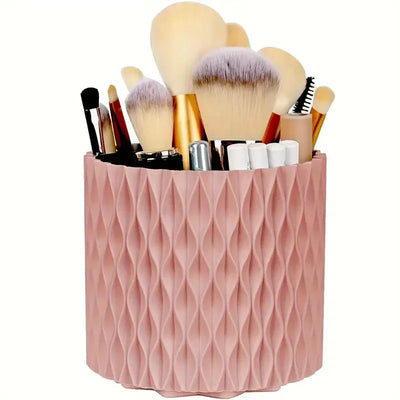 Rotating  Makeup Brushes Holder Organizer