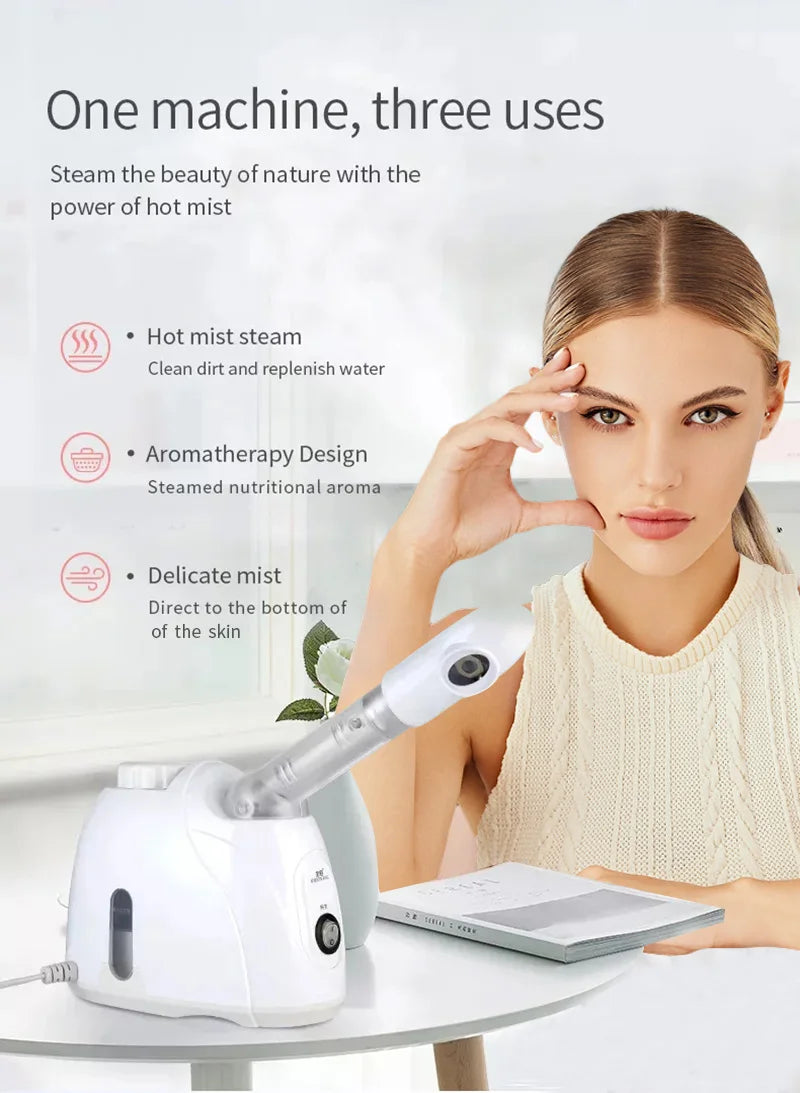 Ozone Facial Steamer Warm Mist Humidifier