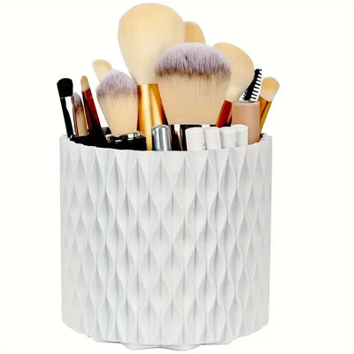 Rotating  Makeup Brushes Holder Organizer