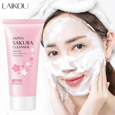 LAIKOU  Facial Cleanser Foam Face Wash