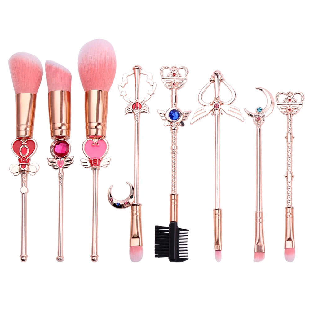 Sailor Moon Makeup Brushes Figure