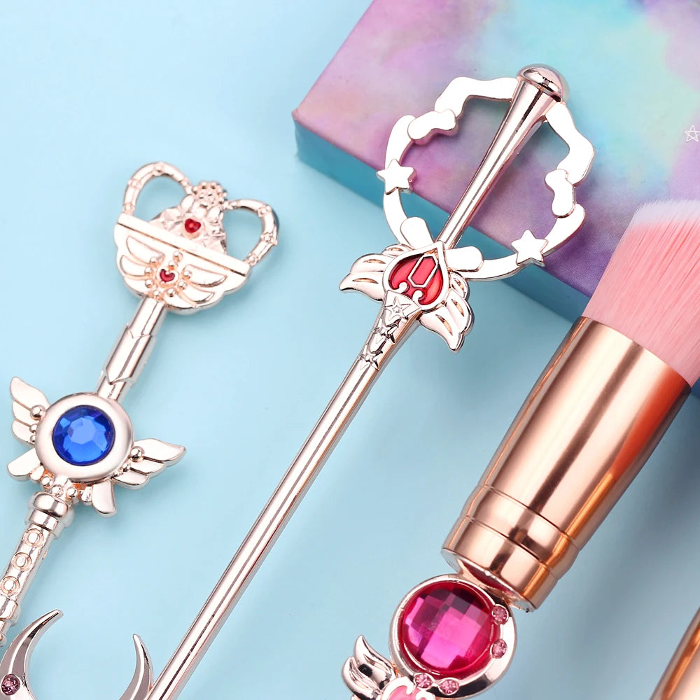 Sailor Moon Makeup Brushes Figure