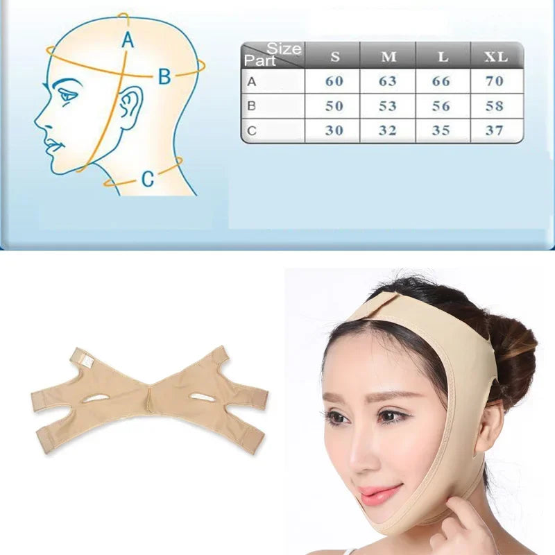 Elastic Face Bandage Slimming Tapes V